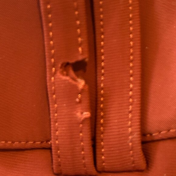 Ariat PRO Series Tri Factor Grip Knee Patch Breech- Rust Breeches -Women size 32 - Picture 7 of 7